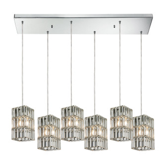 Cynthia Six Light Pendant in Polished Chrome (45|314886RC)