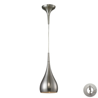 Lindsey One Light Mini Pendant in Satin Nickel (45|313411SNLA)