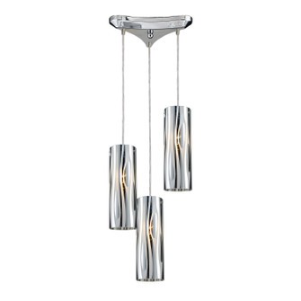 Chromia Three Light Pendant in Polished Chrome (45|310783)