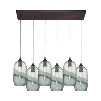 Sutter Creek Six Light Pendant in Oil Rubbed Bronze (45|251026RC)