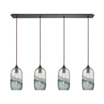 Sutter Creek Four Light Pendant in Oil Rubbed Bronze (45|251024LP)