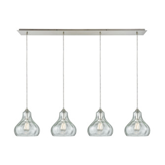 Belmont Four Light Pendant in Satin Nickel (45|251004LP)