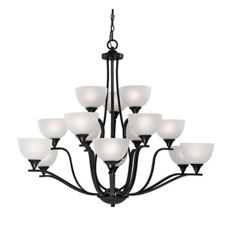 Bristol Lane 15 Light Chandelier in Oil Rubbed Bronze (45|2115CH10)