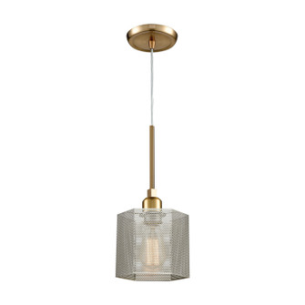 Compartir One Light Mini Pendant in Polished Nickel (45|211121)