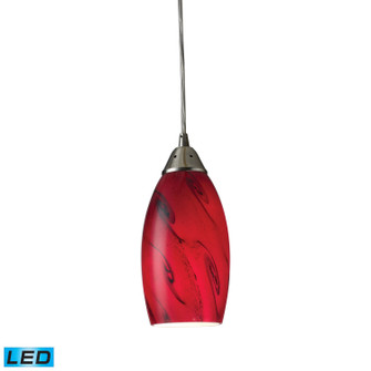 Galaxy LED Mini Pendant in Satin Nickel (45|200011RGLED)