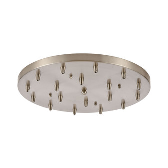 Pendant Options Pan Only, 18-Light Round in Satin Nickel (45|18RSN)