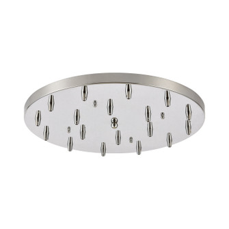 Pendant Options Pan Only, 18-Light Round in Polished Chrome (45|18RCHR)
