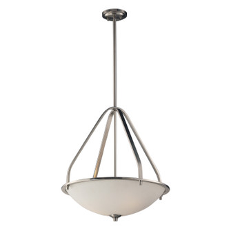 Mayfield Three Light Pendant in Brushed Nickel (45|171443)