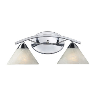 Elysburg Two Light Vanity in Polished Chrome (45|170212)