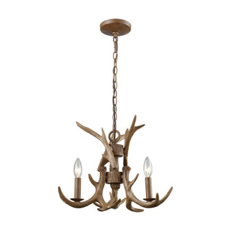 Elk Three Light Chandelier in Wood Tone (45|163143)