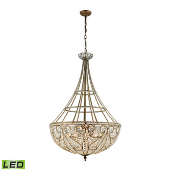 Elizabethan LED Chandelier in Dark Bronze (45|1596710LED)