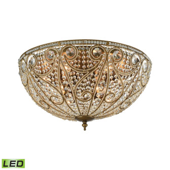 Elizabethan LED Flush Mount in Dark Bronze (45|1596410LED)