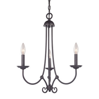 Williamsport Three Light Chandelier in Oil Rubbed Bronze (45|1503CH10)