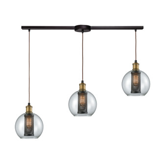 Bremington Three Light Pendant in Oil Rubbed Bronze (45|145303L)