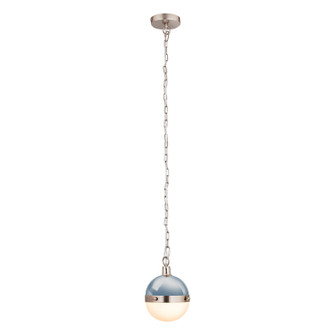 Harmelin One Light Mini Pendant in Satin Nickel (45|145141)