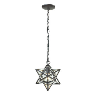 Star One Light Mini Pendant in Oil Rubbed Bronze (45|145002)