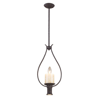 Cambridge One Light Mini Pendant in Moonlit Rust (45|1400411)