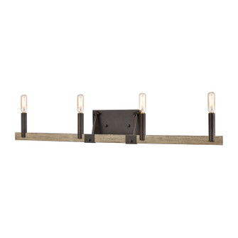 Transitions Four Light Vanity in Oil Rubbed Bronze (45|123154)