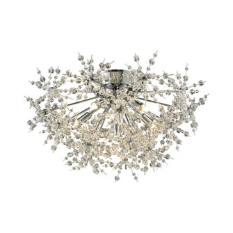 Snowburst Six Light Semi Flush Mount in Polished Chrome (45|118916)