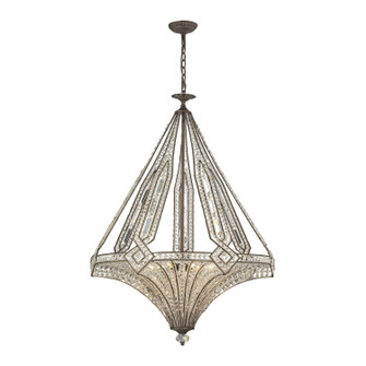 Jausten Seven Light Chandelier in Antique Bronze (45|117847)