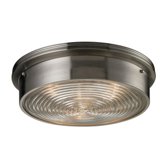 Chadwick Three Light Flush Mount in Brushed Nickel (45|114633)