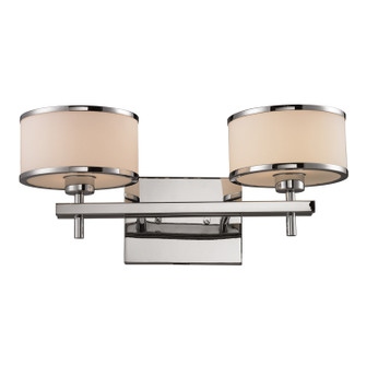 Utica Two Light Vanity in Polished Chrome (45|114162)