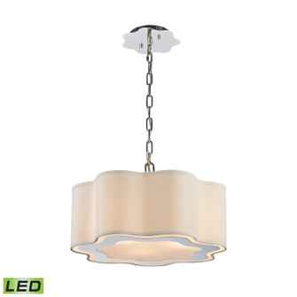 Villoy LED Chandelier in Polished Nickel (45|1140018LED)