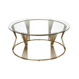 Jeanette Coffee Table in Gold Leaf (45|1114408)