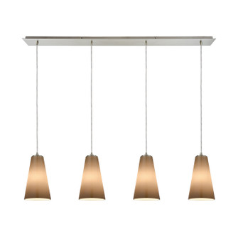 Connor Four Light Pendant in Satin Nickel (45|109404LP)