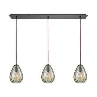 Lagoon Three Light Pendant in Oil Rubbed Bronze (45|107803LP)