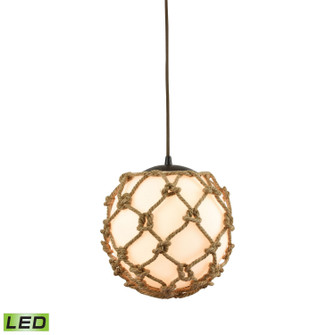 Coastal Inlet LED Mini Pendant in Oil Rubbed Bronze (45|107101LED)