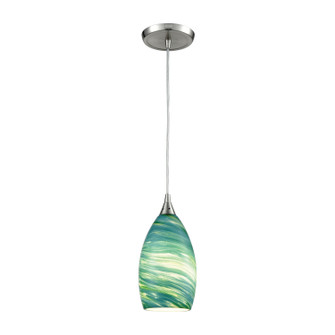 Collanino One Light Mini Pendant in Satin Nickel (45|106501)