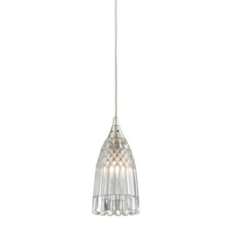 Kersey One Light Mini Pendant in Satin Nickel (45|104581)