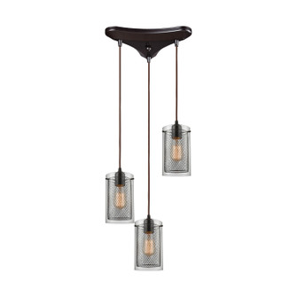 Brant Three Light Pendant in Oil Rubbed Bronze (45|104483)