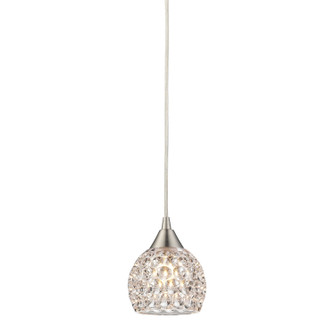 Kersey One Light Mini Pendant in Satin Nickel (45|103411)