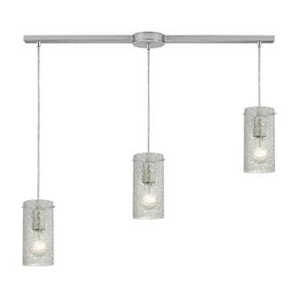 Ice Fragments Three Light Pendant in Satin Nickel (45|102423LCL)