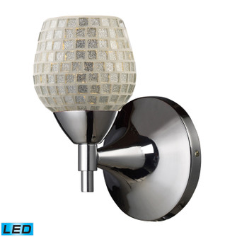 Celina LED Wall Sconce in Polished Chrome (45|101501PCSLVLED)