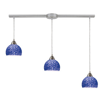 Cira Three Light Pendant in Satin Nickel (45|101433LPB)