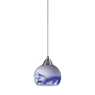 Mela One Light Mini Pendant in Satin Nickel (45|1011MT)