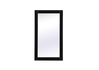 Aqua Vanity Mirror in black (173|VM21832BK)
