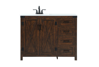Grant Single Bathroom Vanity in expresso (173|VF90242EX)