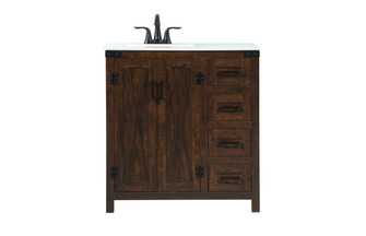 Grant Single Bathroom Vanity in expresso (173|VF90232EX)