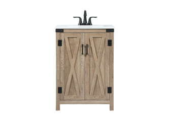 Grant Single Bathroom Vanity in natural oak (173|VF90224NT)