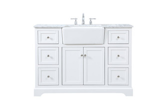 Franklin Single Bathroom Vanity in White (173|VF60248WH)