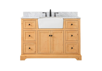 Franklin Single Bathroom Vanity in Natural Wood (173|VF60248NWBS)