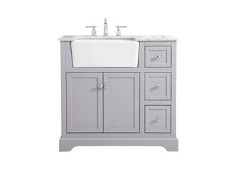 Franklin Single Bathroom Vanity in grey (173|VF60236GR)