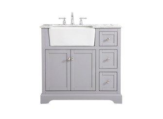 Franklin Single Bathroom Vanity in Grey (173|VF60236GR)