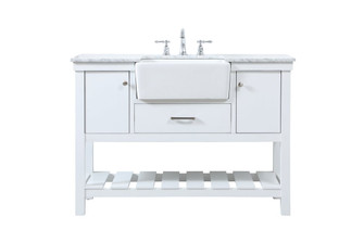 Clement Single Bathroom Vanity in White (173|VF60148WH)