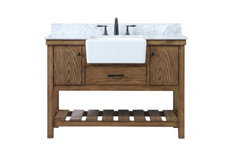Clement Single Bathroom Vanity in Driftwood (173|VF60148DWBS)