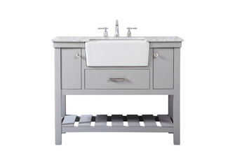 Clement Single Bathroom Vanity in Grey (173|VF60142GR)
